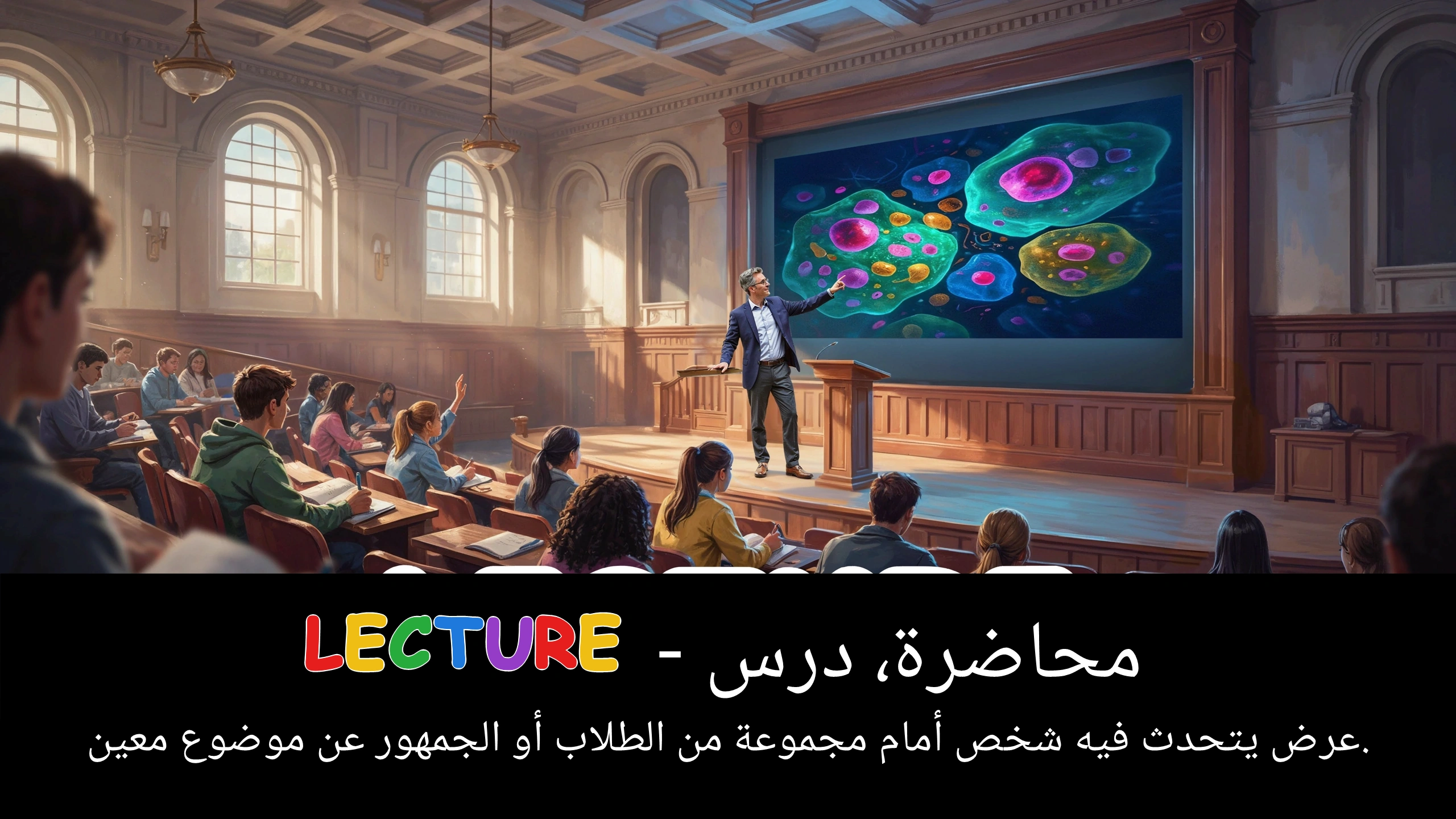 Arabic Illustration for lecture